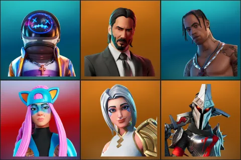 Astro Jack, John Wick, Travis Scott, Alli, Ark, Eternal Knight
