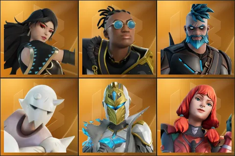 Era, Malik, Omegarok, Snap, Spectra Knight, The Imagined