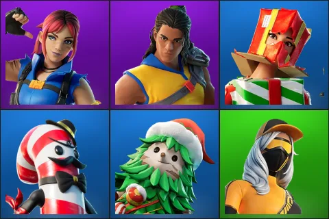 Explorer Emilie, Trailblazer Tai, Holiday Boxy, Mr. Dappermint, Winterfest Bushranger, Runway Racer
