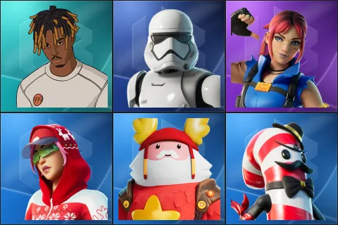 Slayer Juice WRLD, First Order Stormtrooper, Explorer Emilie, Arctic Adeline, Guff Gringle, Mr. Dappermint