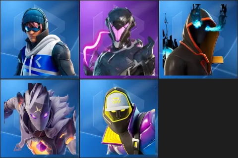 Point Patroller, Trespasser Elite, Absenz, Core Knight Talus, Subzero Cryptic