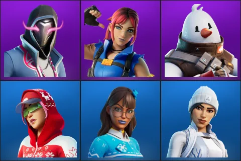 Xander, Explorer Emilie, Snowmando, Arctic Adeline, Blizzabelle, Frost Squad