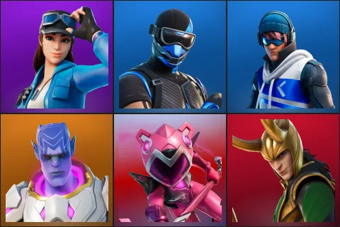 Cloud Striker, Fixer, Point Patroller, Kymera, Mecha Cuddle Master, Loki Laufeyson