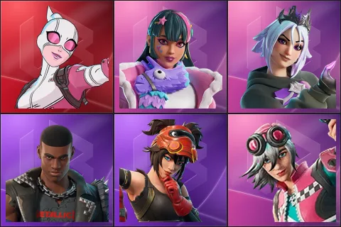 Gwenpool, Dali, Persephone, Rust, The Machinist, The Operator