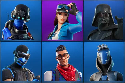 Carbon Commando, Cloud Striker, Darth Vader, Fixer, Prodigy, Sultura