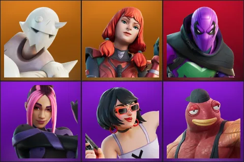 Snap, The Imagined, Prowler, Adira, Evie, Fish Thicc