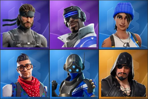 Solid Snake, Blue Striker, Blue Team Leader, Prodigy, Trilogy, Blackheart