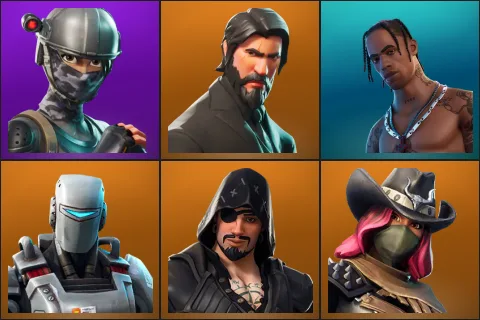Elite Agent, The Reaper, Travis Scott, A.I.M., Blackheart, Calamity