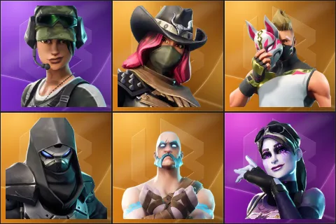 Trailblazer, Calamity, Drift, Enforcer, Ragnarok, Dark Bomber