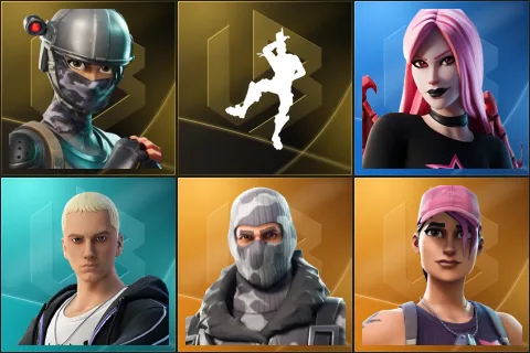 Elite Agent, Take The L, Haze, Slim Shady, Havoc, Rose Team Leader