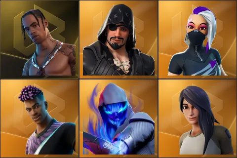 Travis Scott, Blackheart, Catalyst, Fade, Fusion, Gear Specialist Maya