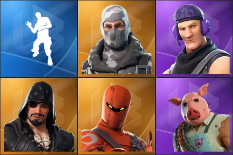Laugh It Up, Havoc, Sub Commander, Blackheart, Hybrid, Pig the Butcher