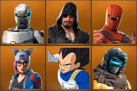 Eon, Blackheart, Hybrid, Lynx, Vegeta, Zenith
