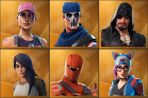 Rose Team Leader, Warpaint, Blackheart, Gear Specialist Maya, Hybrid, Lynx
