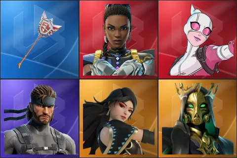 The Axe of Champions 2.0, Shuri, Gwenpool, Solid Snake, Era, Hades