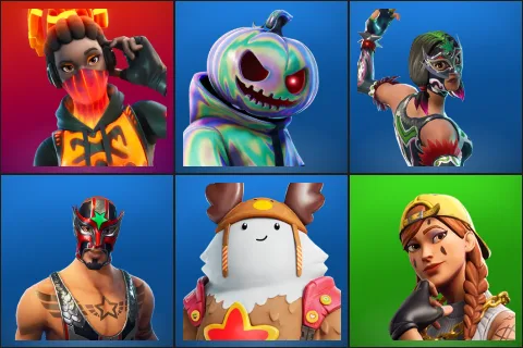Tectonic Komplex, Chrome Punk, Dynamo, Masked Fury, Sled Ready Guff, Aura