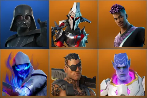 Darth Vader, Eternal Knight, Fade, Fusion, Joey, Kymera