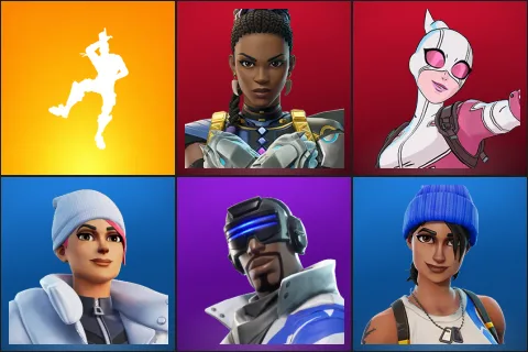 Take The L, Shuri, Gwenpool, Blizzard Bomber, Blue Striker, Blue Team Leader