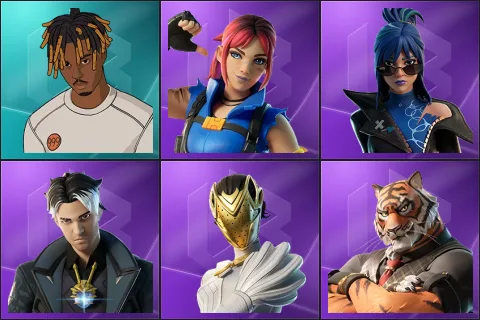 Slayer Juice WRLD, Explorer Emilie, Hope, Montague, Nisha, Oscar