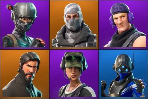 Elite Agent, Havoc, Sub Commander, The Reaper, Trailblazer, Trilogy