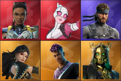 Shuri, Gwenpool, Solid Snake, Era, Fade, Hades