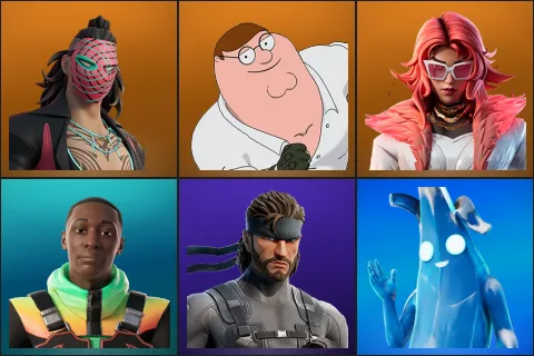 Kado Thorne, Peter Griffin, Valeria, Khaby Lame, Solid Snake, Polar Peely