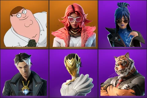 Peter Griffin, Valeria, Hope, Montague, Nisha, Oscar