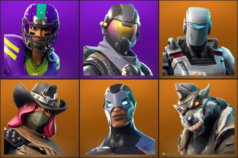 Blitz, Rogue Agent, A.I.M., Calamity, Carbide, Dire