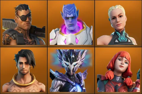 Joey, Kymera, Paradigm (Reality-659), Raz, Spire Assassin, The Imagined