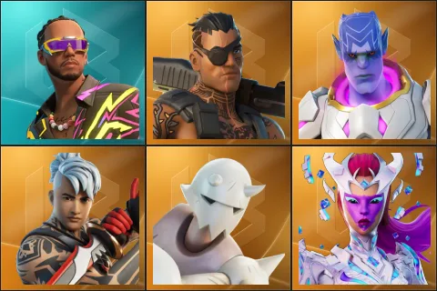 Lewis Hamilton, Joey, Kymera, Ronin, Snap, The Cube Queen