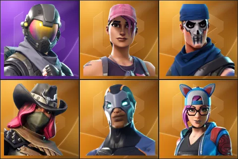 Rogue Agent, Rose Team Leader, Warpaint, Calamity, Carbide, Lynx