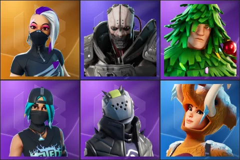 Catalyst, Adam Smasher, Lt. Evergreen, Tilted Teknique, X-Lord, Wooly Warrior