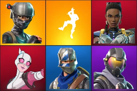 Elite Agent, Take The L, Shuri, Gwenpool, Blue Squire, Rogue Agent