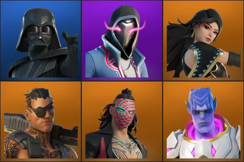 Darth Vader, Xander, Era, Joey, Kado Thorne, Kymera