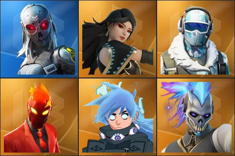 Zadie, Era, Frostbite, Inferno, Nezumi, Renzo the Destroyer