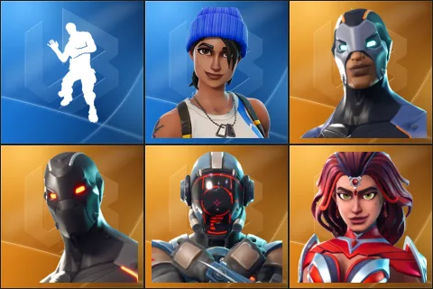 Laugh It Up, Blue Team Leader, Carbide, Omega, The Visitor, Valor