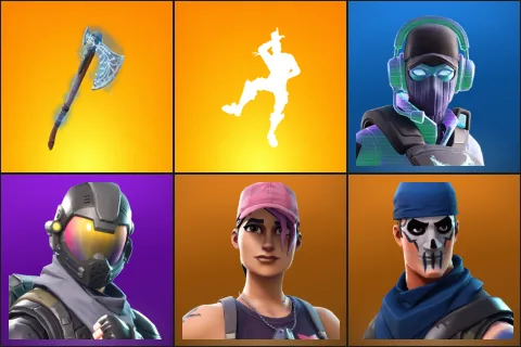 Leviathan Axe, Take The L, Breakpoint, Rogue Agent, Rose Team Leader, Warpaint
