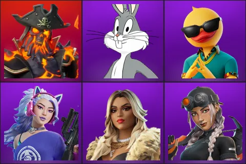 Pyreheart, Bugs Bunny, Cluster, Dasha, Dylan, Elite Jules