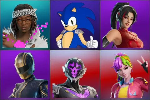 Tour Ready Lil Tecca, Sonic the Hedgehog, Dragonheart Demi, Hairpin, Mortuus X, Prisma