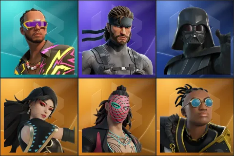 Lewis Hamilton, Solid Snake, Darth Vader, Era, Kado Thorne, Malik