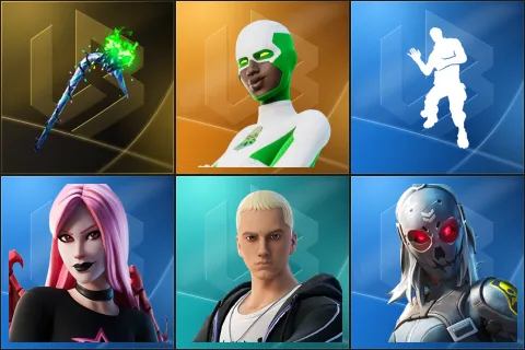 Merry Mint Axe, Backlash, Laugh It Up, Haze, Slim Shady, Zadie