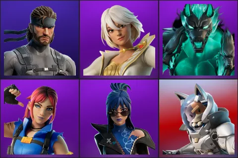Solid Snake, Aphrodite, Cerberus, Explorer Emilie, Hope, Katt