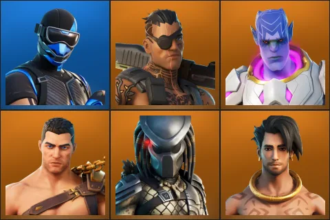 Fixer, Joey, Kymera, Menace, Predator, Raz