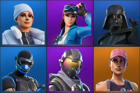 Blizzard Bomber, Cloud Striker, Darth Vader, Fixer, Rogue Agent, Rose Team Leader