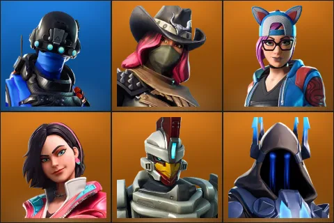 Carbon Commando, Calamity, Lynx, Rox, Sentinel, The Ice King