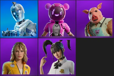 Glacial Dummy, Cuddle Team Rider, Pig the Butcher, The Bride, Yuki Yubari