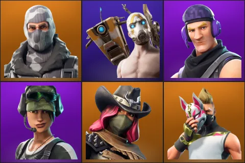 Havoc, Psycho Bandit, Sub Commander, Trailblazer, Calamity, Drift
