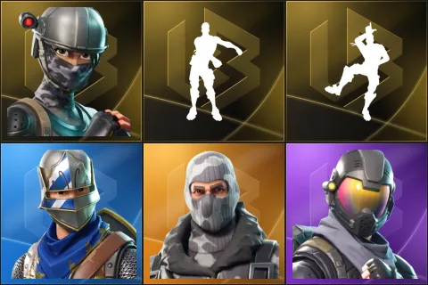 Elite Agent, Floss, Take The L, Blue Squire, Havoc, Rogue Agent