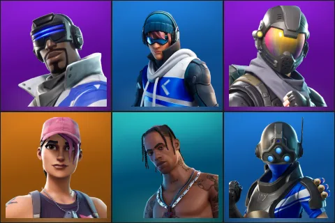 Blue Striker, Point Patroller, Rogue Agent, Rose Team Leader, Travis Scott, Trilogy
