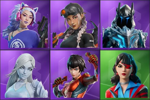 Dasha, Elite Jules, Exalted Ice King, Lady Windfrost, The Order (Reforged), Champion Siren